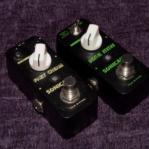 Sonicake Mini Pedals, Fazy Cream and Digital Reverb