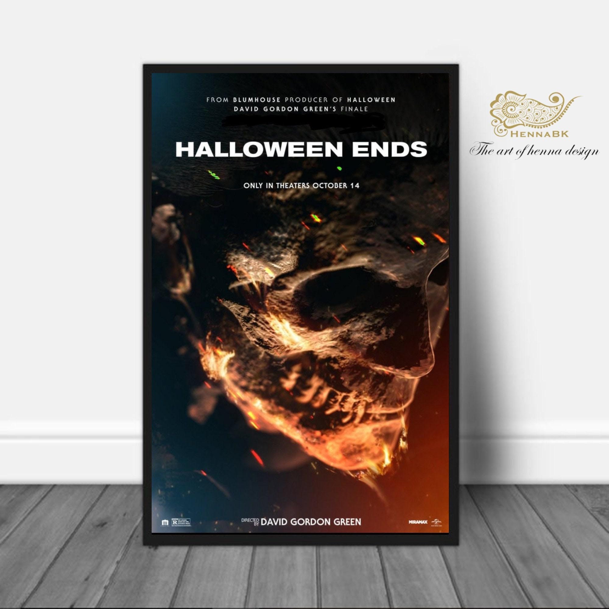 Halloween Ends 2022 Poster, Michael Myers Halloween Ends, Halloween