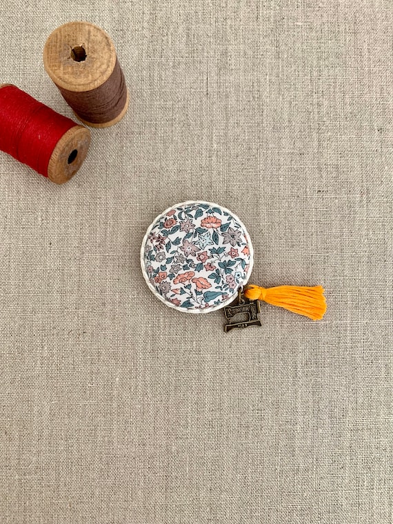 Sewing & Fiber Tools Handmade tape measure made with Liberty of London