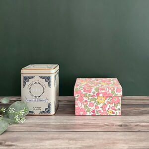 Handmade Fabric Gift Box with Liberty of London fabric #3