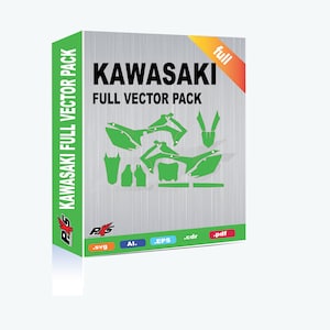 Kawasaki Vektor Vollpackung kx65 kx85 kx125 kxf250 kxf450 80% günstiger