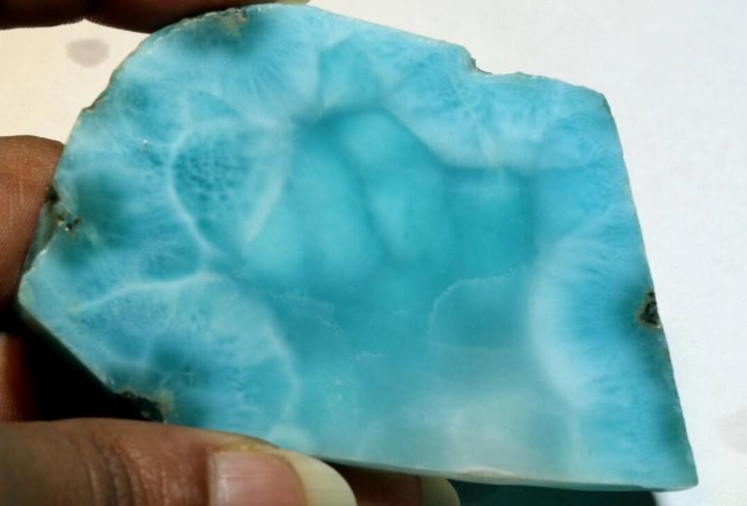 425 Cts Quality Larimar Rough RG-4450 - Etsy
