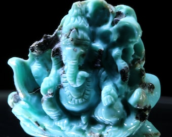 2.95カラットの美しいルビーのガネーシャ彫刻 - Etsy 日本