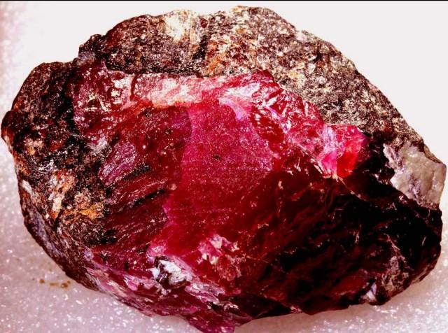 752.5 cts Quality Ruby Rough Rich Red TBM-1129