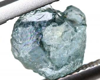 モンタナサファイア 2.06 CTS モンタナ サファイア 原石 結晶 未処理 RG-3547 - Etsy 日本