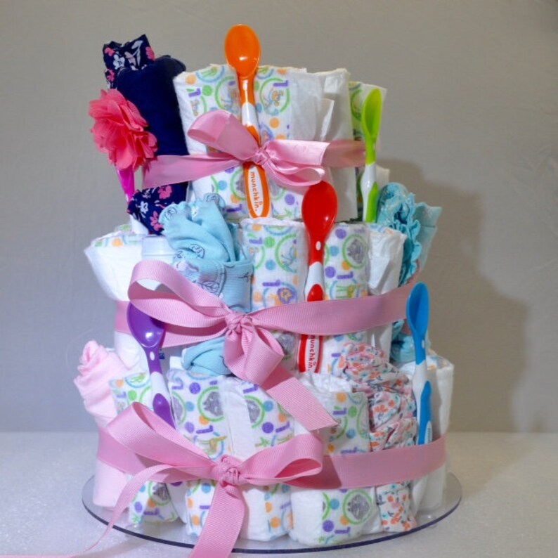 EZ Baby Shower Diaper Cake Kit Etsy
