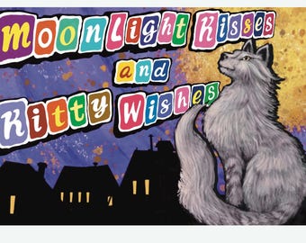 Moonlight Kisses… Greeting Card