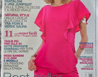 Sewing pattern magazine La mia Boutique 04.2023 ,Magazine,Woman fashion,