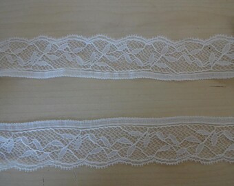 French elastic lace bristle ,lace,Lace wool white,cream,ivory 2mx3.5 cm
