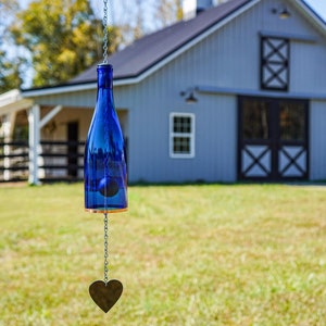 Cobalt Blue Glass Lawn Art Bottle Cobalt Blue Glass Lawn Art Bottle