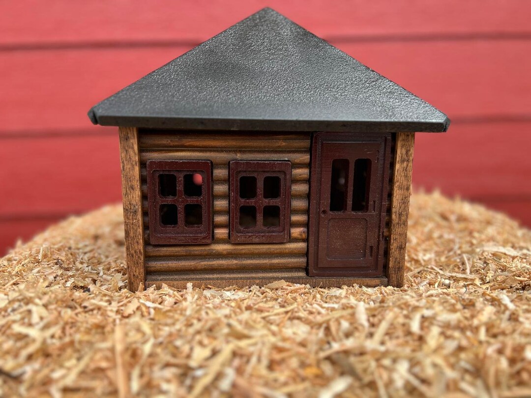 G-scale Building W/pyramid Roof - Cabin/office - CNC Construction ...