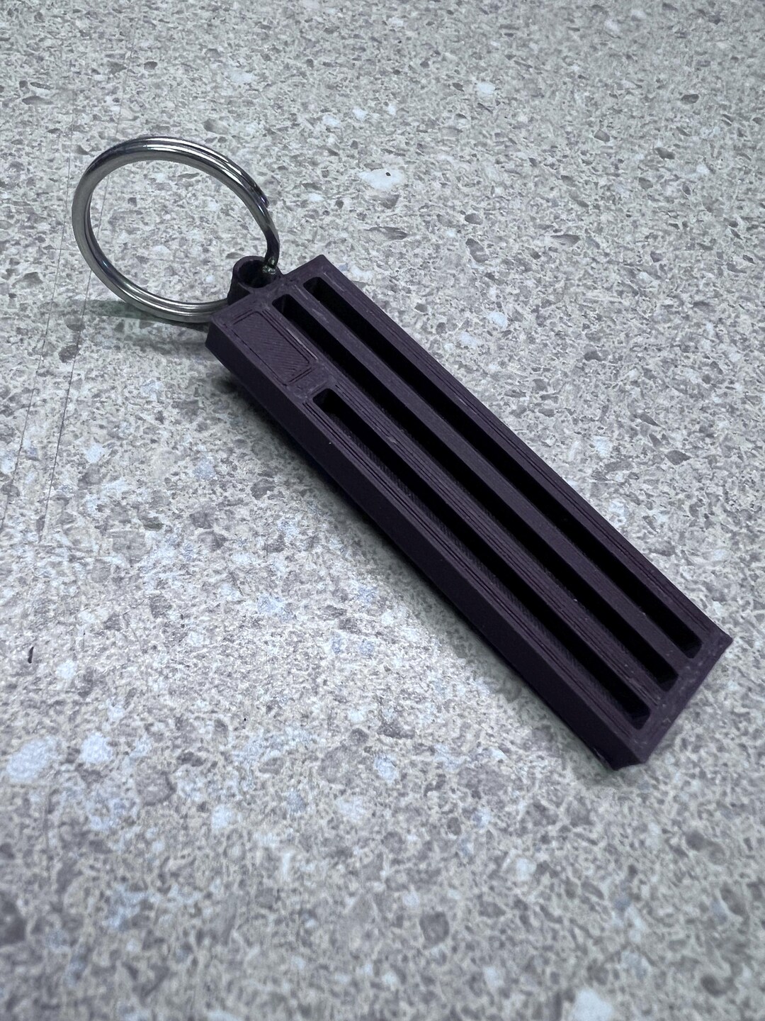 2 Ea - Key Ring Fashioned After Our Domino Racks - Brown or Black - You ...