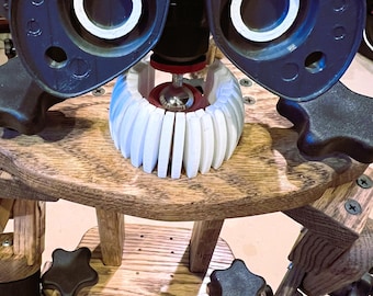 TimberBot "BENNY" - Solid Oak, Hand crafted, fully articulated humanoid friend, partner, artist model, one-of-a-kind mannequin