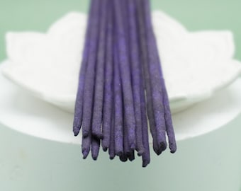 Blue Lotus & Rose Hand Rolled Natural Incense Sticks