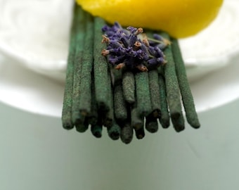Lyonesse Hand Rolled Natural Lemongrass & Lavender Incense