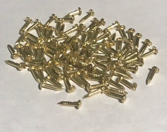 1:12 Dollhouse Miniature Fitment Material Metal Hinges And Screws For Mini D LU