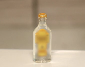 1:12 scale GIN liquor dollhouse alcohol  bottles whiskey miniature bar miniatures 1/12