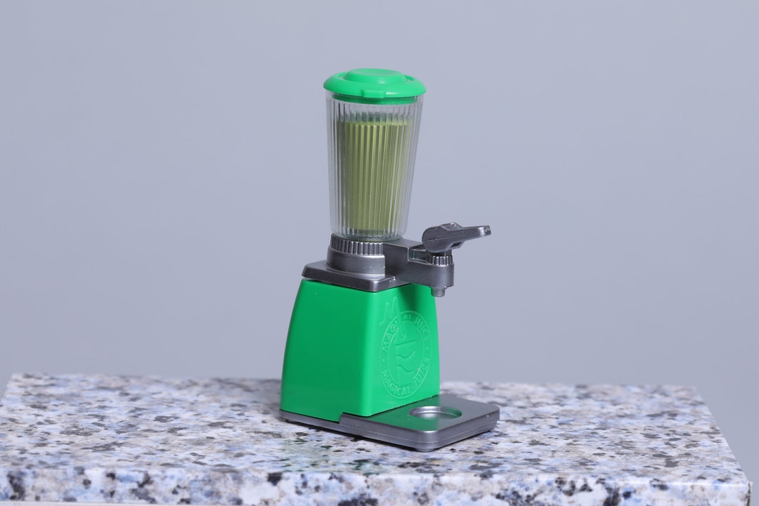 GREEN Dollhouse Juice Dispenser Drink Bar Restaurant Cafe 112 1/6