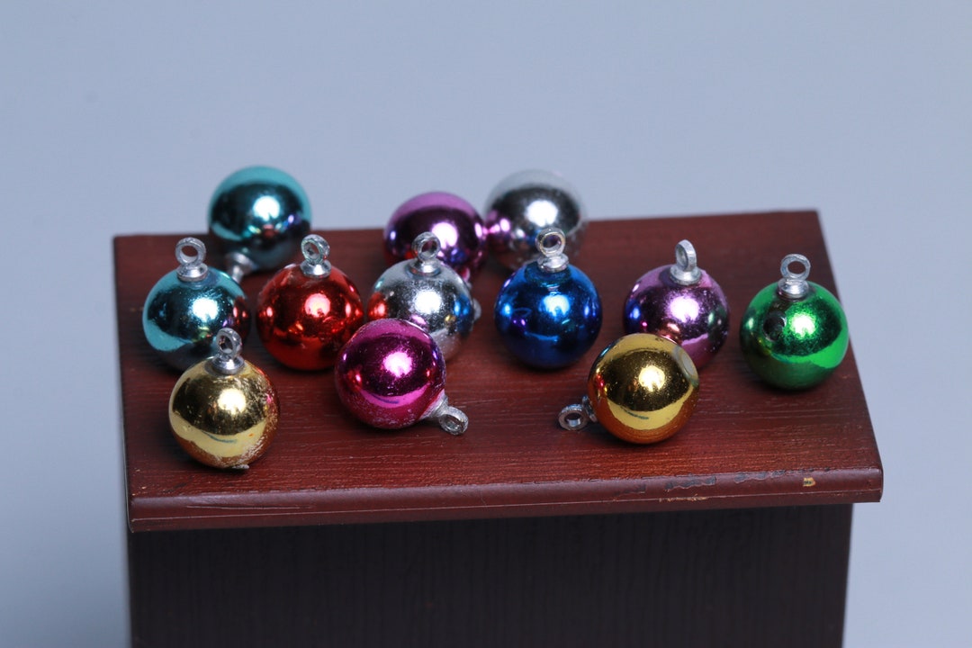 Dollhouse Miniature Christmas Ornament Bauble 112 1/6 Scale