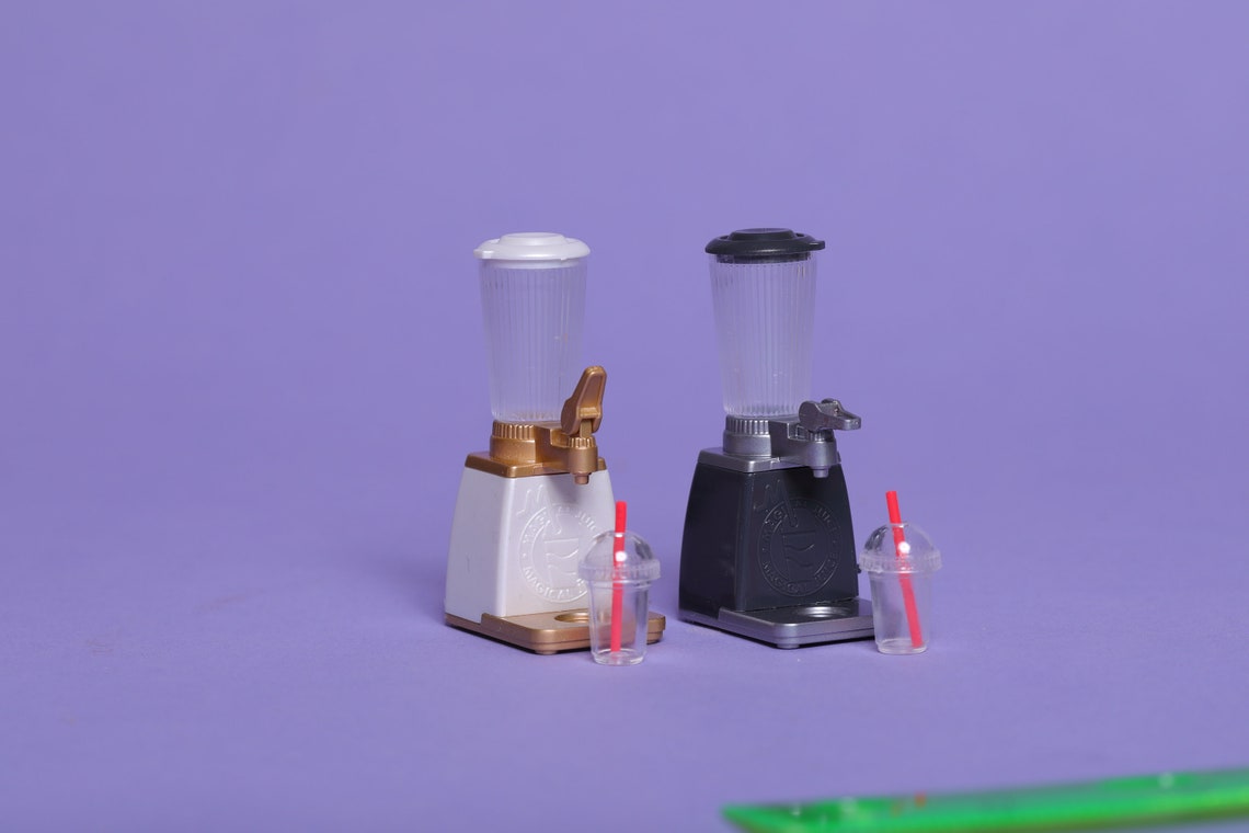 Dollhouse Juice Dispenser blender Drink Bar Restaurant Cafe Etsy