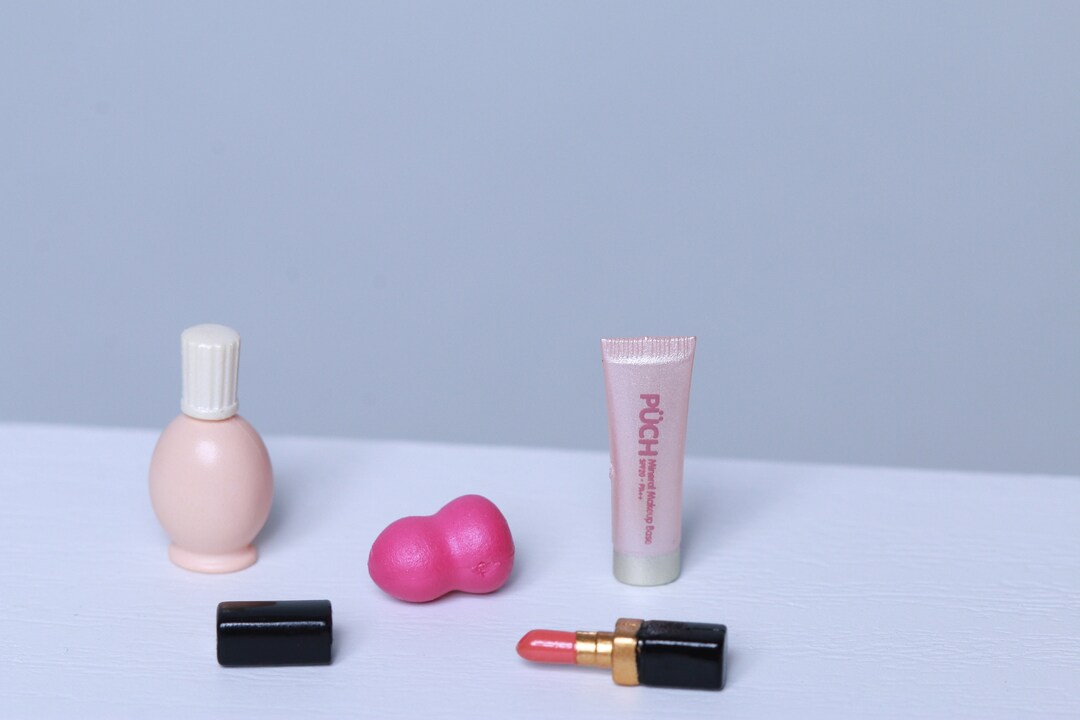 Miniature Dollhouse Cosmetics Spa Supplies Cosmetic Tub Etsy