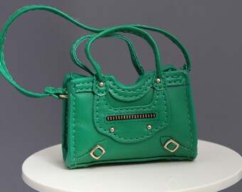 1:6 scale miniature purse  dollhouse miniatures dollshouse rement office ladies girls in the city