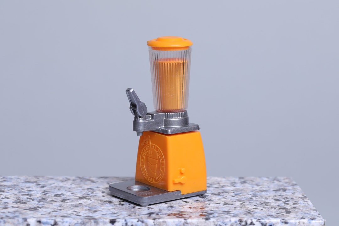 Orange Dollhouse Juice Dispenser Drink Bar Restaurant Cafe Etsy España