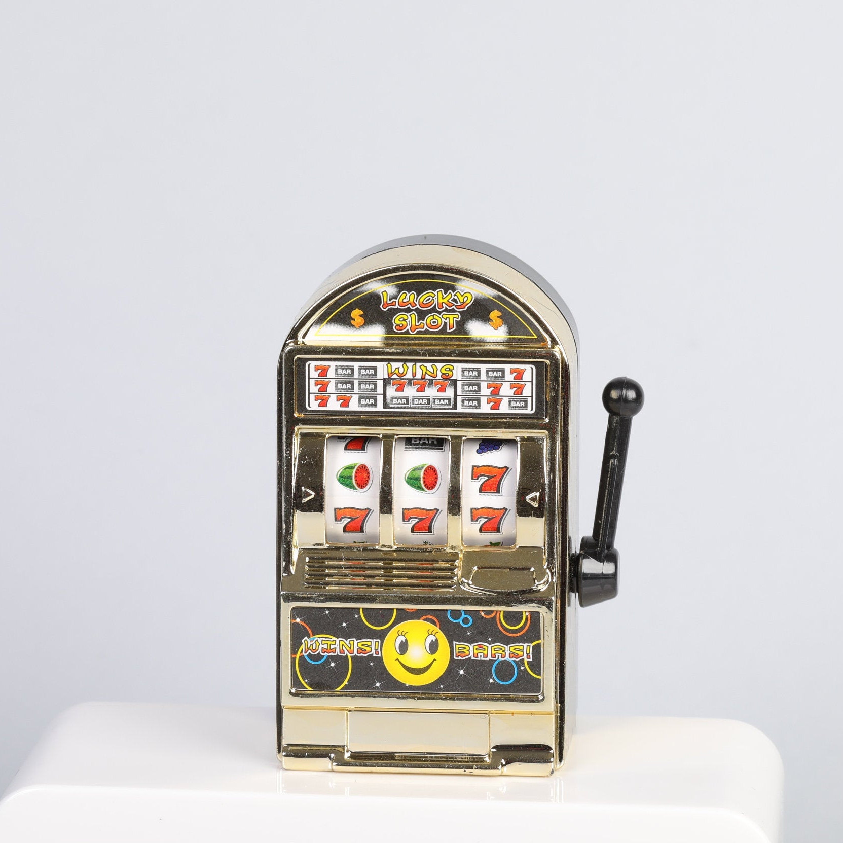 1:6 Scale Slot Machine Arcade Dollhouse Miniature GOLD - Etsy