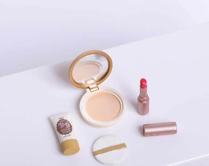 Miniature Dollhouse Cosmetics Spa Supplies Cosmetic Tub Miniatures Rement Re Ment 1/6 112 Scale