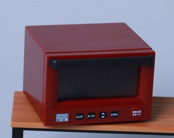 Miniature Toaster Oven, 1:6 Scale Dollhouse Kitchen Appliance
