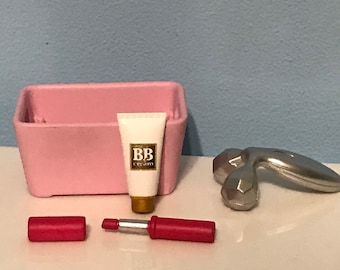 Miniatur Puppenhaus 01:12 Maßstab Kosmetik make-up Rement Rement Box 1/6