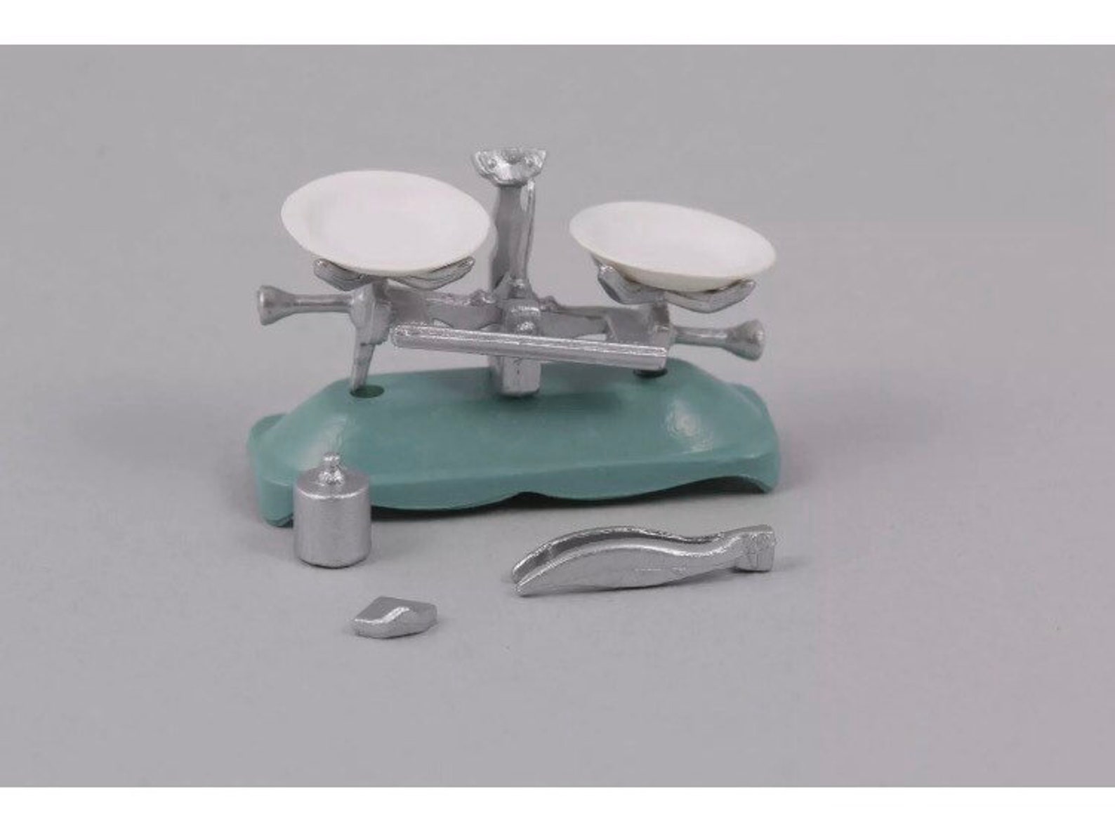 Miniature Dollhouse Science Weight Scale Weights Classroom Etsy