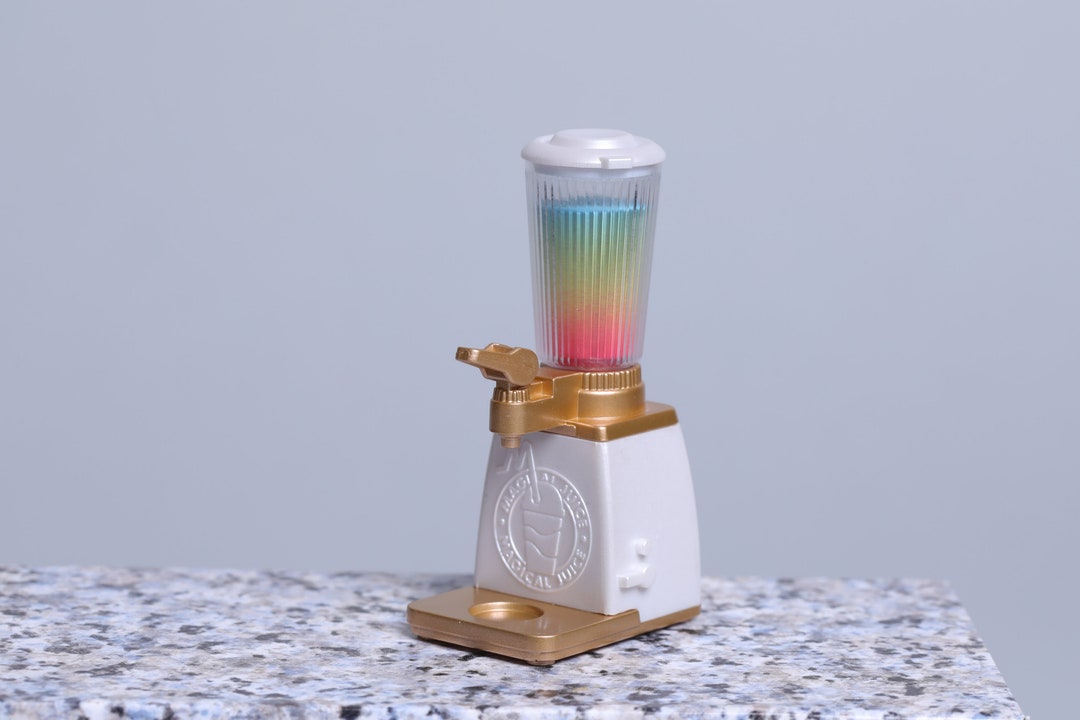 Rainbow Dollhouse Juice Dispenser Drink Bar Restaurant Cafe Etsy