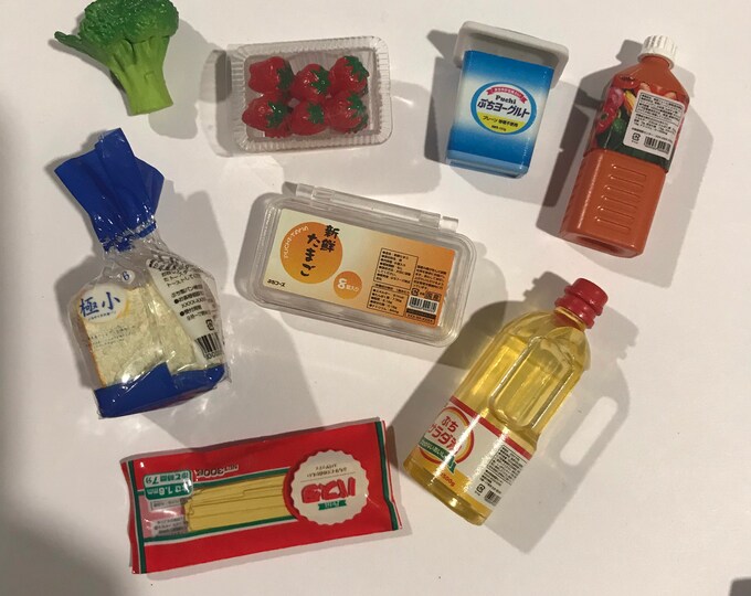 1:6 Scale Food Lot Supermarket Grocery Store Market Dollhouse Miniature ...