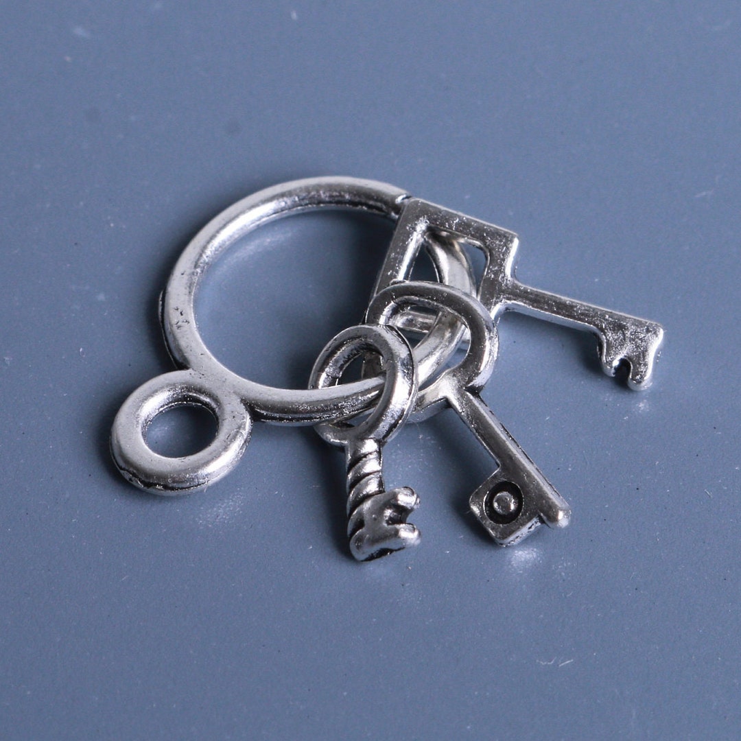 16 Scale Keys Dollhouse Key Keychain Dolls House Miniatures Etsy