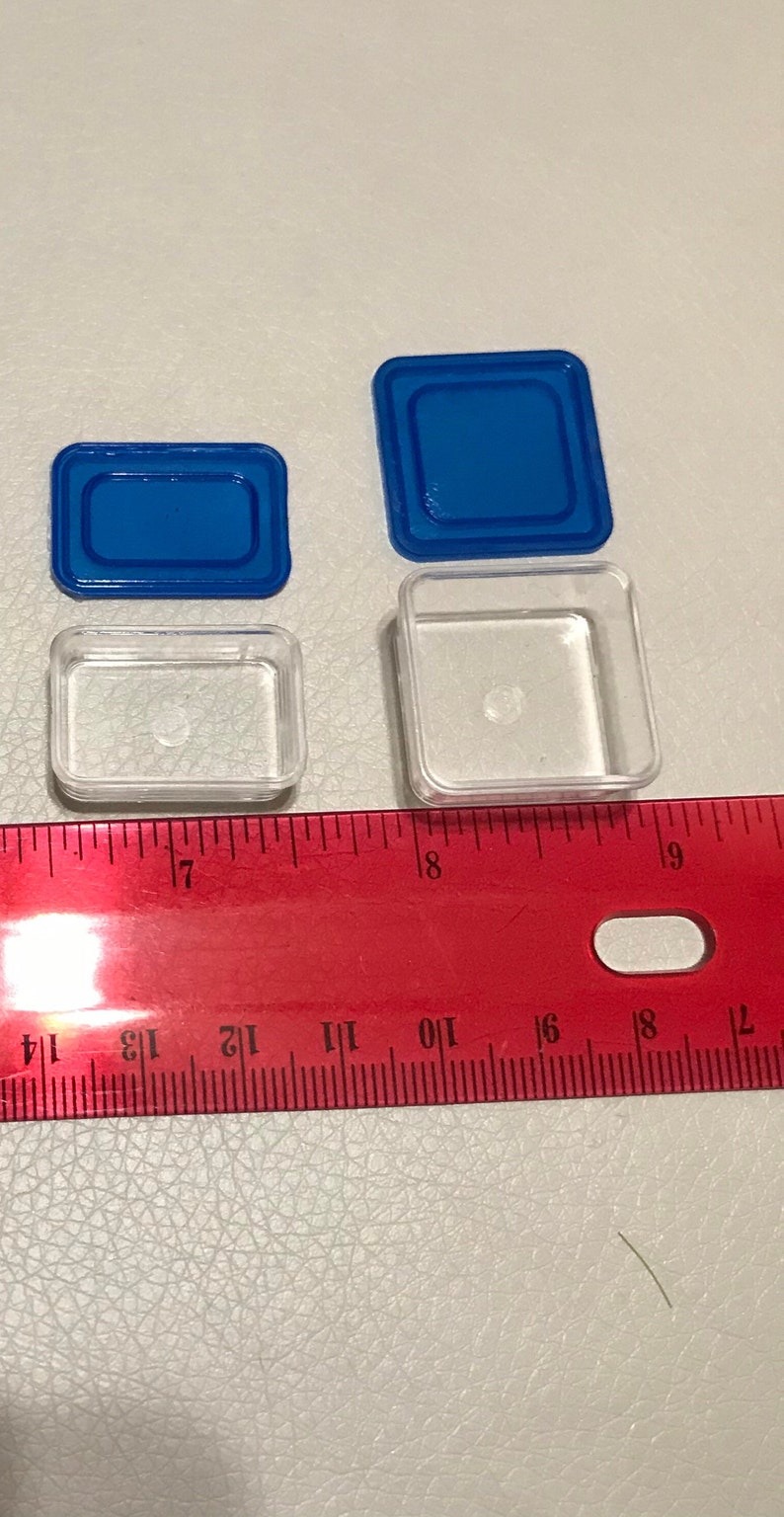Mini Ruler Container 1:12 Scale Dollhouse Lunch Containers Miniature Container Reusable ...