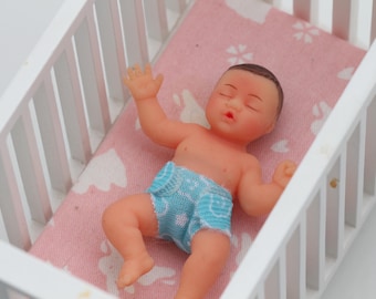 Dollhouse miniature 1:6 scale baby miniature