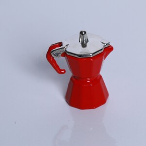 1:12 Scale coffee press maker Dollhouse Miniature Tea Hot water kitchen dollshouse miniature rement