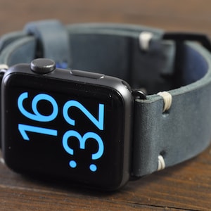 Apple Watch Band 44mm 40mm 42mm 38mm iwatch band, apple watch strap, apple watch band Series 1 2 3 4 5  Blu Band - Personalization