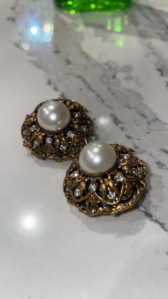 Authentic chanel vintage earrings - Gem