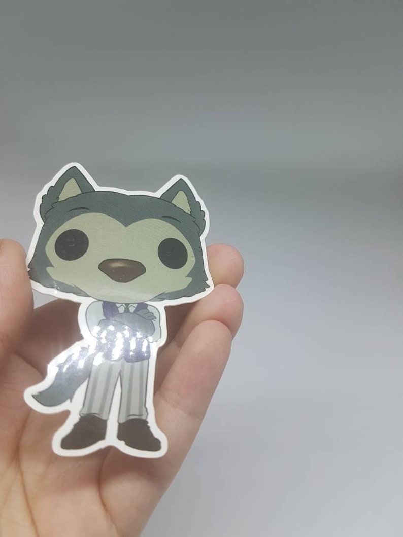 Beastars Custom Funko Vinyl Sticker Legosi | Etsy