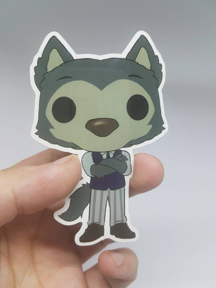 Beastars Custom Funko Vinyl Sticker Legosi Etsy Beastars Custom Funko Vinyl Sticker Legosi Etsy