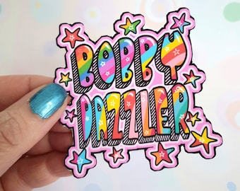 Bobby dazzler colourful stickers