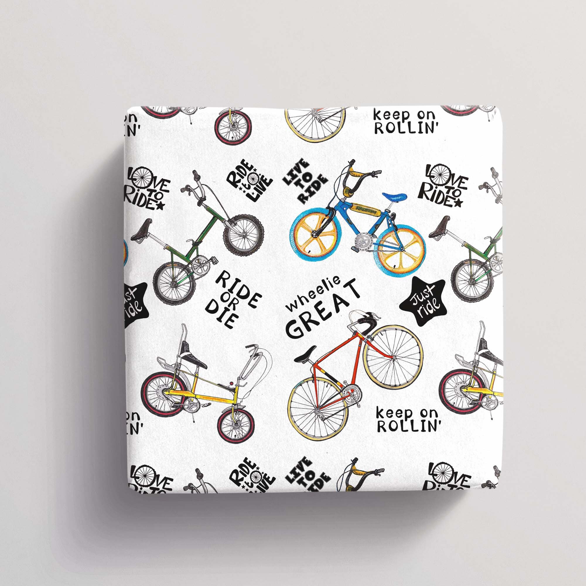 bike wrapping bag birthday