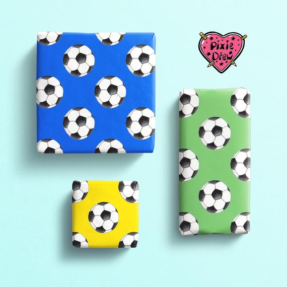 Papier Cadeau Football  Papier Cadeau Original