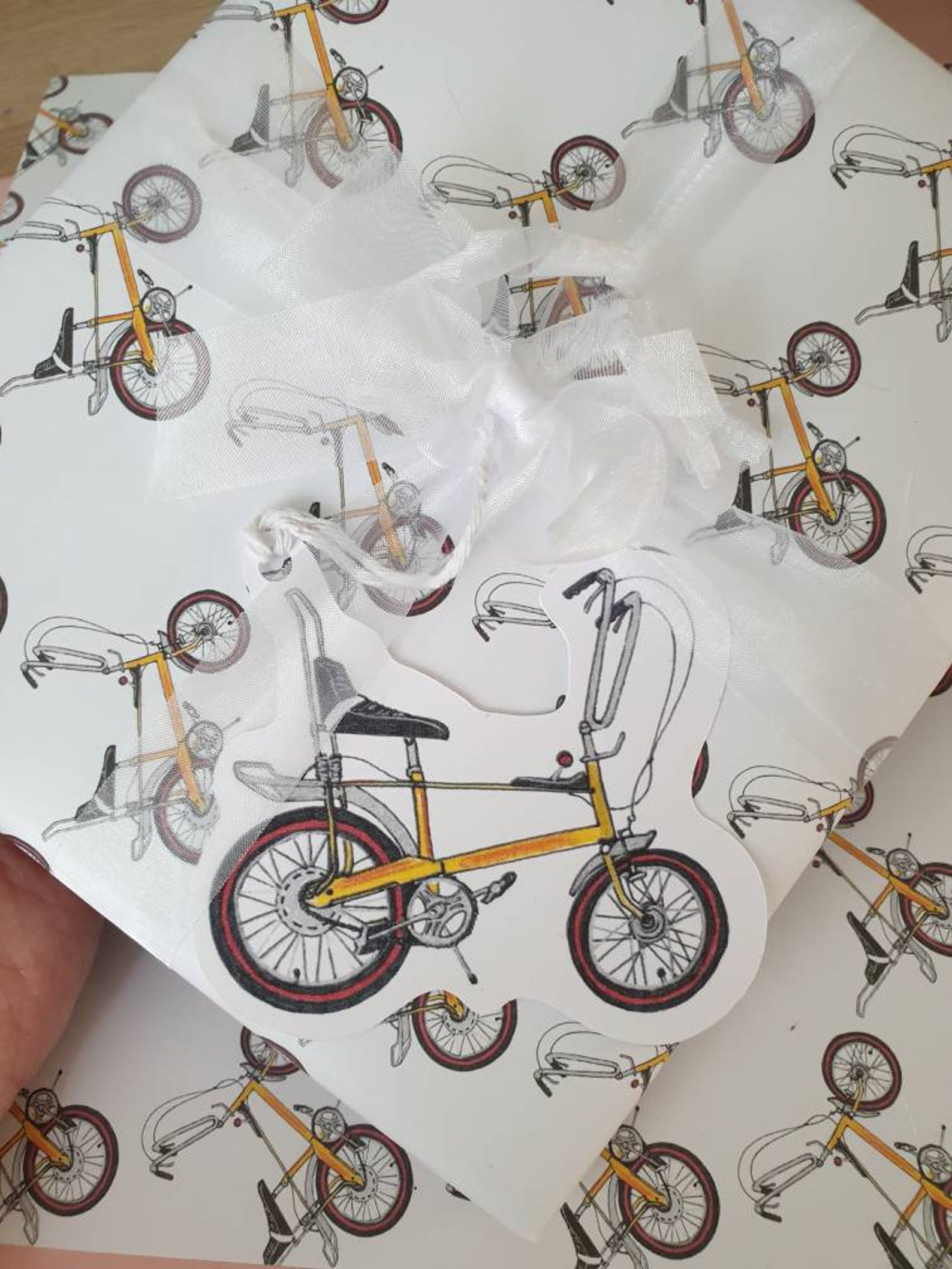 Chopper Bike Wrapping Paper Gift Wrap Gift Wrap for Him Etsy UK