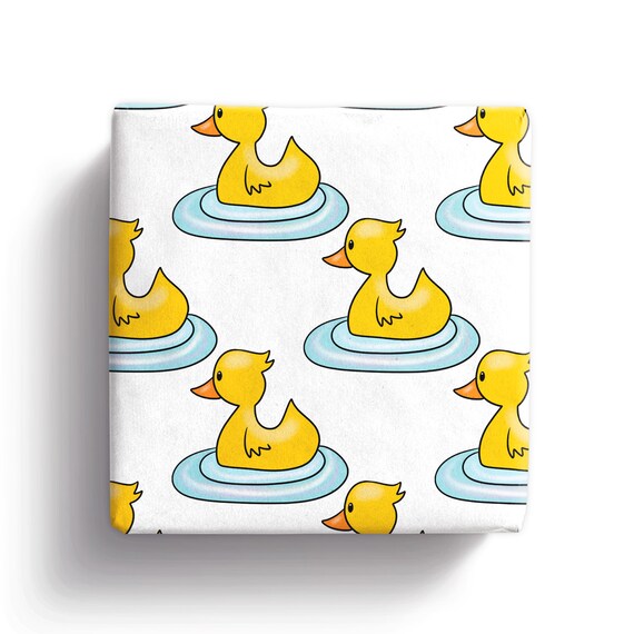Duck wrapping paper top