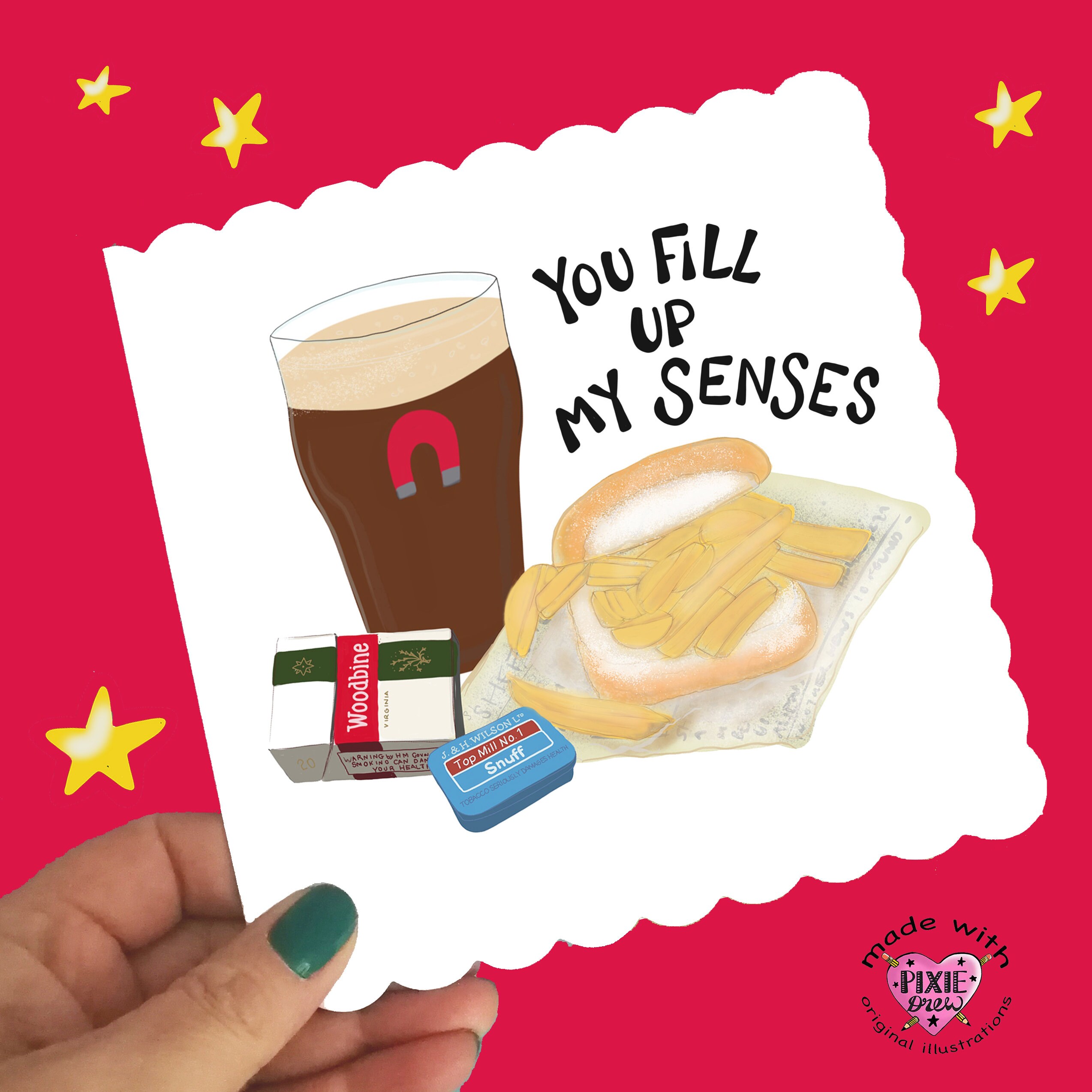 Sheffield United Card You Fill up My Senses Song Blades Etsy UK Sheffield United Card You Fill up My Senses Song Blades Etsy UK