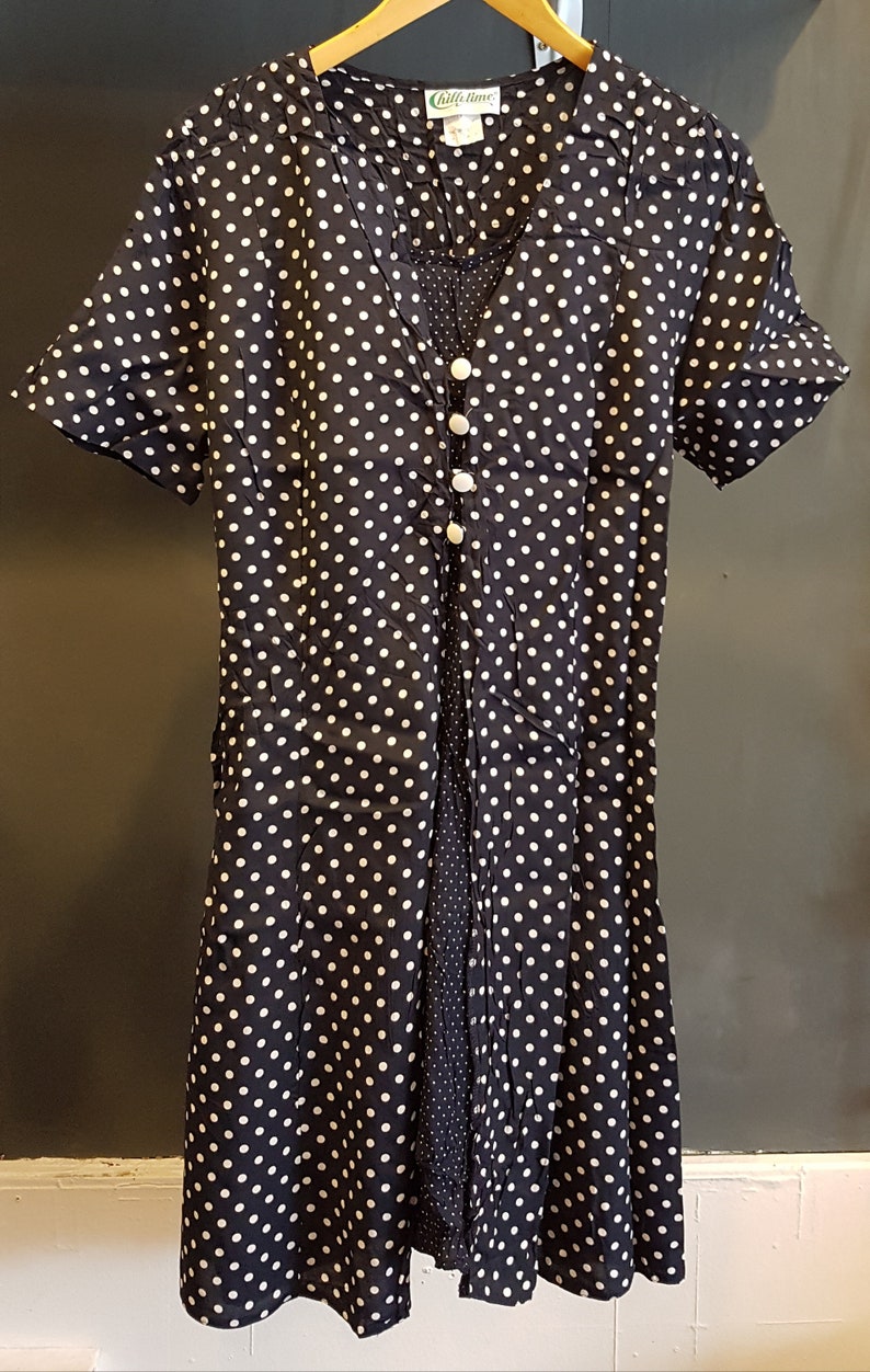 polka dot dress size 18