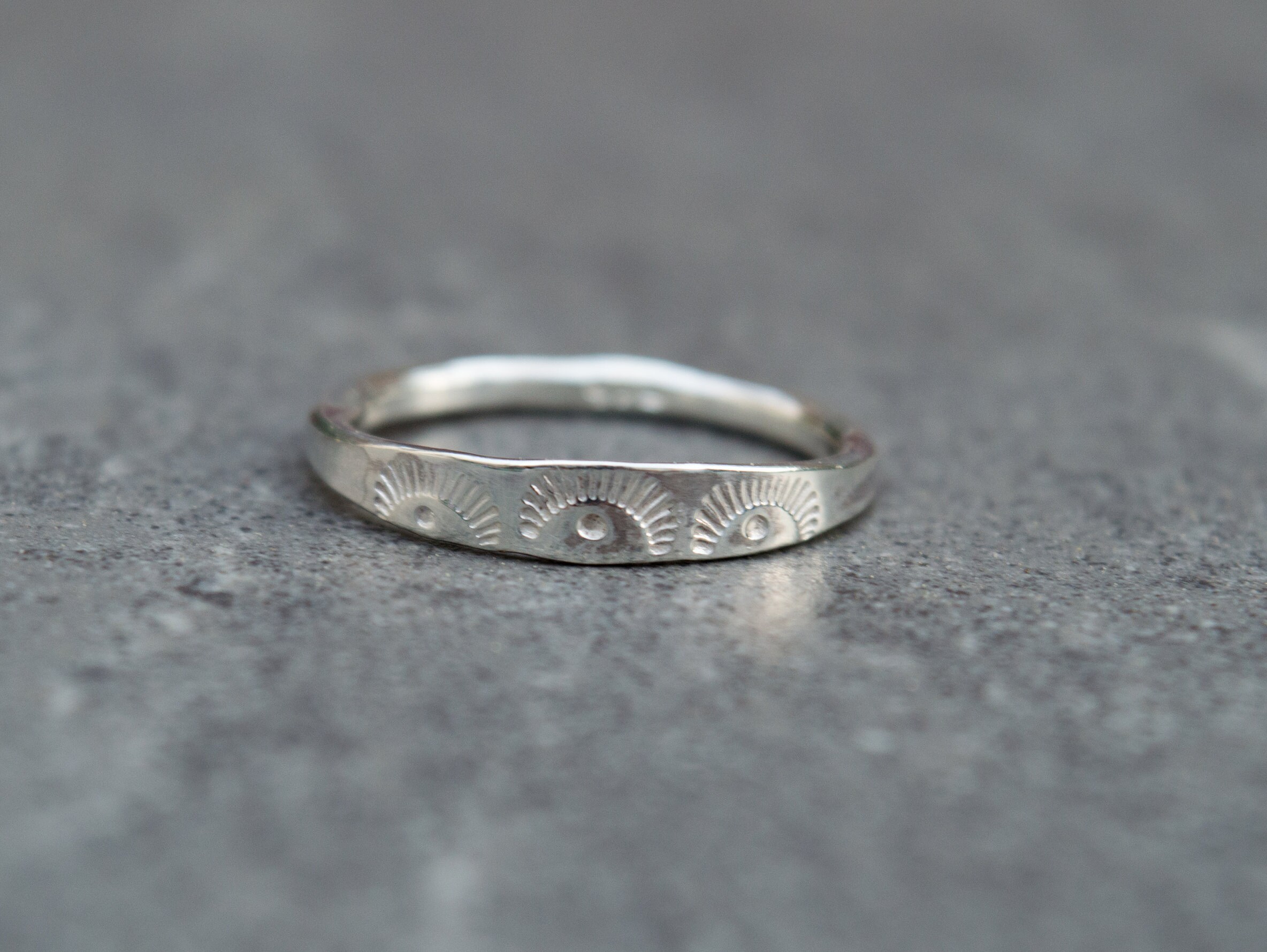 Simple Silver Ringminimalist Ringsterling Silver Ringdainty Etsy